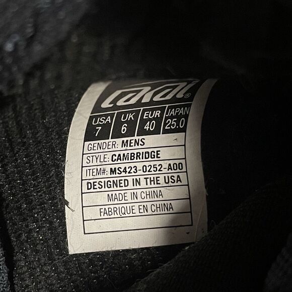 LAKAI CAMBRIDGE SKATE SHOES NAVY BLUE/GUM SUEDE SIZE 7 Men’s / 8.5 Women’s - Picture 10 of 11